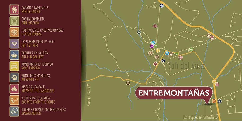Apartamento Entre Montañas Tafí del Valle Exterior foto